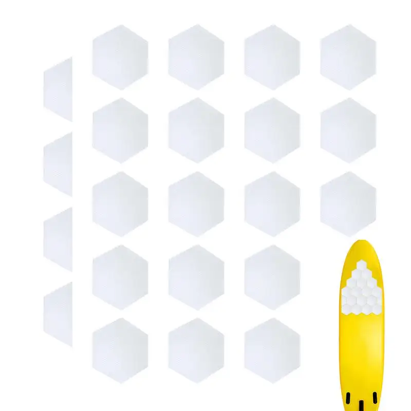 Surfboard Deck Pad Hexagonal Surfing Deck Pad Non-Slip Deck Pad Embossed Non-Slip Traction Pad Surf Accessories Surfing
Surfboard Deck Pad Hexagonal Surfing Deck Pad Non-Slip Deck Pad Embossed Non-Slip Traction Pad Surf Accessories Surfing