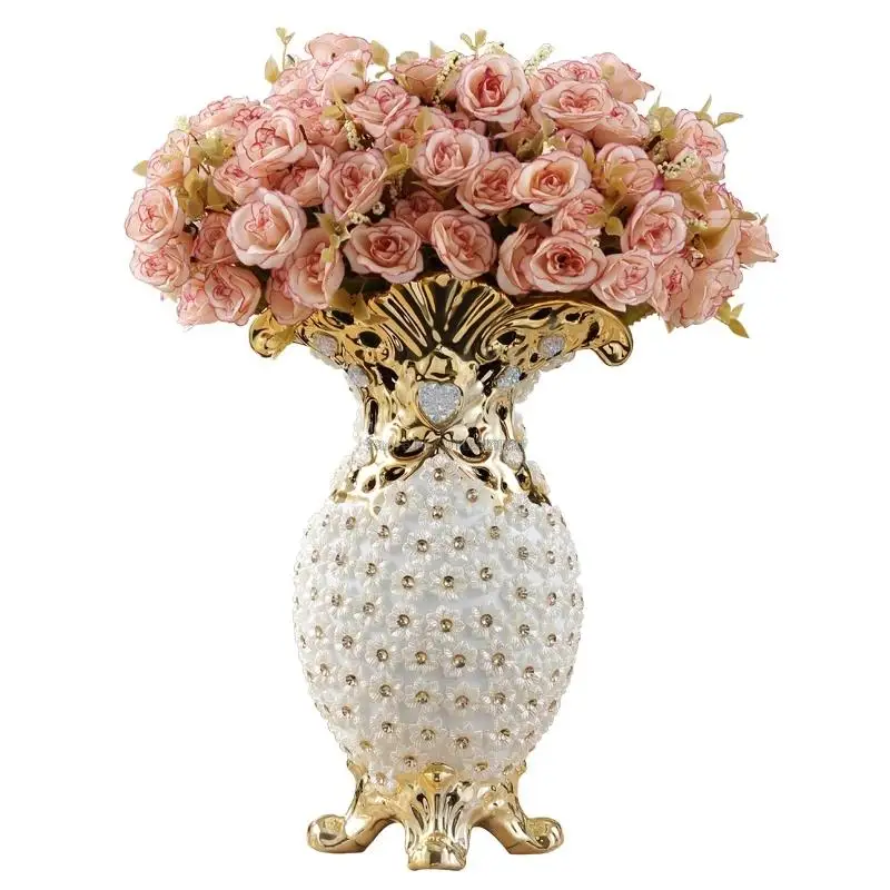Simple Home Ceramic Vase Ornaments Living Room Flower Arrangement Decoration Ornaments Dried Flowers
Simple Home Ceramic Vase Ornaments Living Room Flower Arrangement Decoration Ornaments Dried Flowers