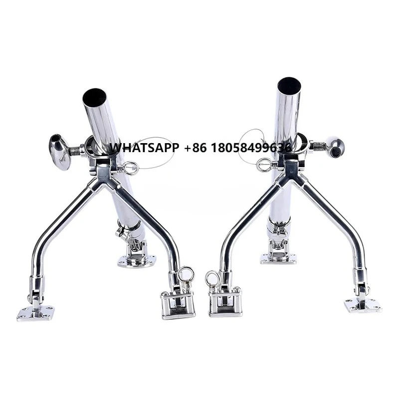 Marine Hardware Accessories Stainless Steel Adjustable Bracket Fishing Rod Holder Outrigger Rod Holder
Marine Hardware Accessories Stainless Steel Adjustable Bracket Fishing Rod Holder Outrigger Rod Holder