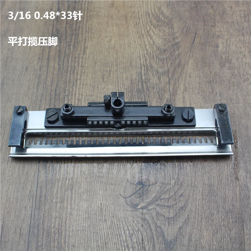 Multi-Needle Machine Presser Foot Accessories 3,16,0.5 Needle Distance Siruba Morben Smocking Car 33 Needle Flat Smocking Presse
Multi-Needle Machine Presser Foot Accessories 3,16,0.5 Needle Distance Siruba Morben Smocking Car 33 Needle Flat Smocking Presse
