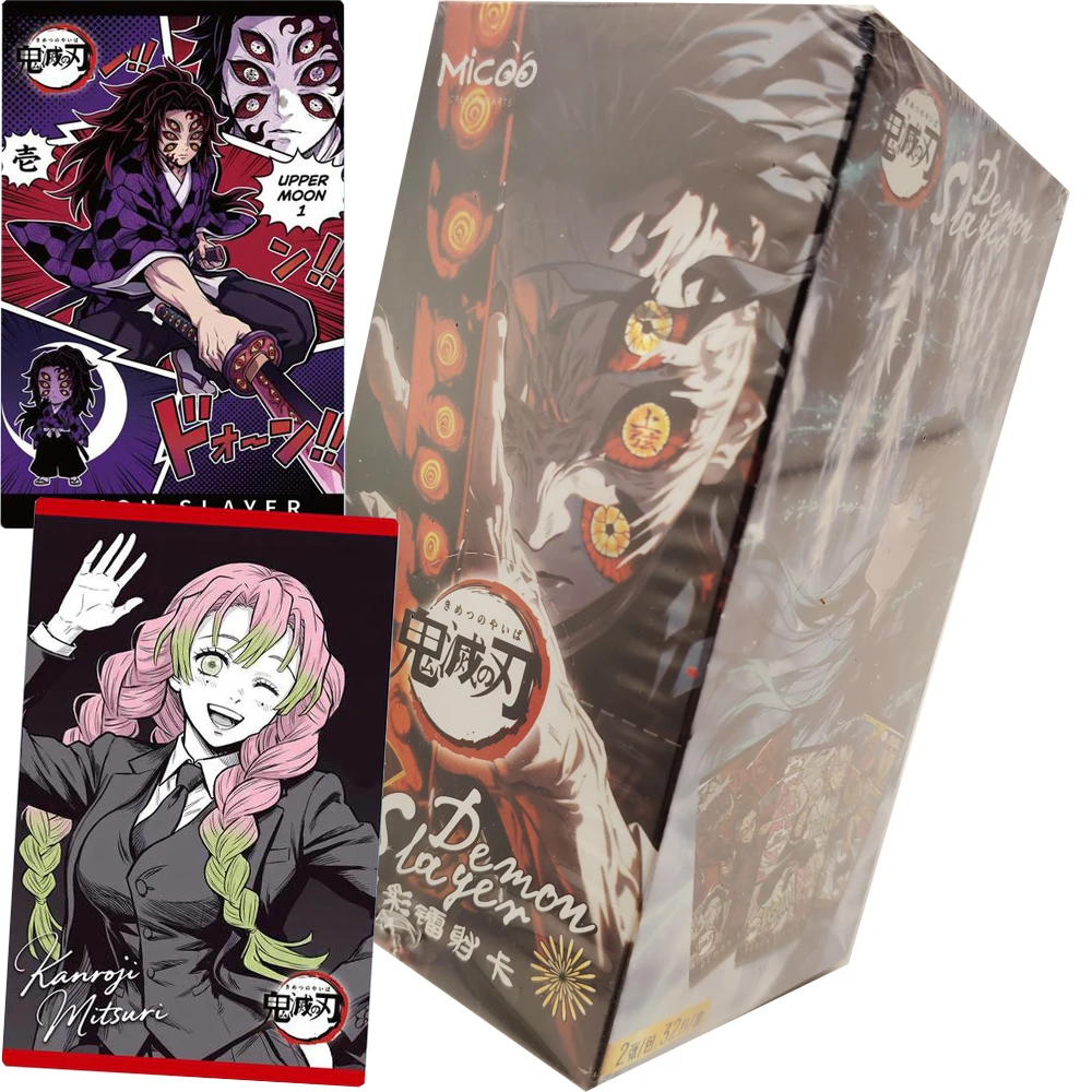 Hot Blooded Battle Anime Demon Slayer Collection Cards High-definition Characters Creative Rare Limited Card Kids Hobbies Gifts
Hot Blooded Battle Anime Demon Slayer Collection Cards High-definition Characters Creative Rare Limited Card Kids Hobbies Gifts