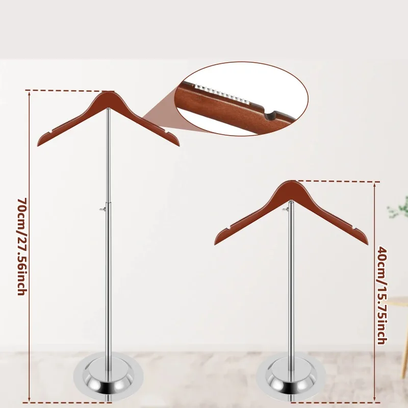 Multi purpose bracket clip clothing display rack adjustable display rack 40-70cm
Multi purpose bracket clip clothing display rack adjustable display rack 40-70cm