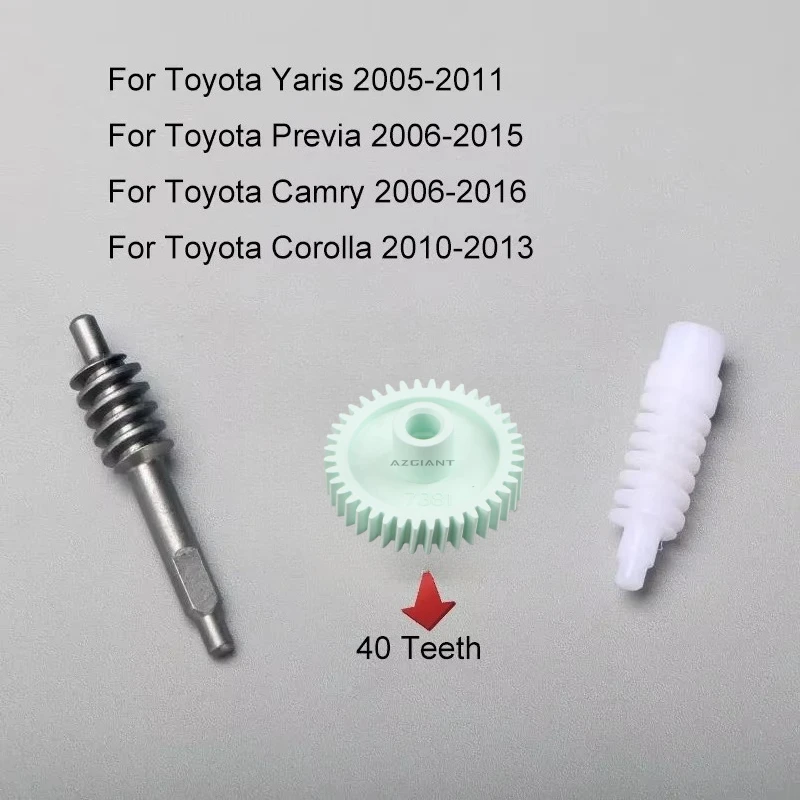 For Toyota Yaris Previa Camry 2006-2011 Corolla 2010-2013 OEM Car Wing Mirror Folding Core Repair Gear Inner Power DIY Assembly
For Toyota Yaris Previa Camry 2006-2011 Corolla 2010-2013 OEM Car Wing Mirror Folding Core Repair Gear Inner Power DIY Assembly