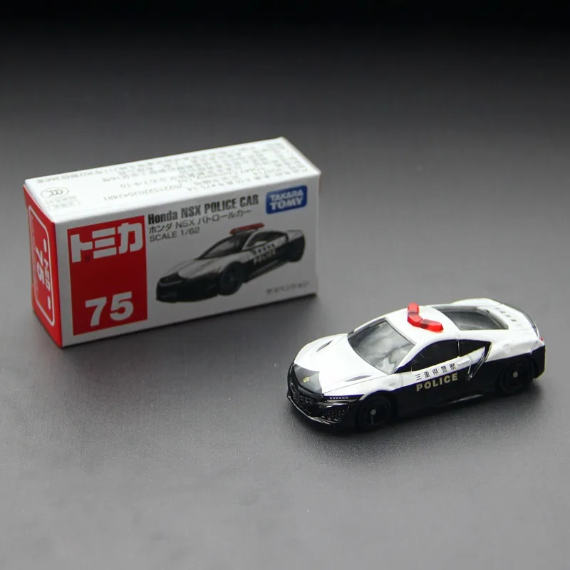 TAKARA TOMY Alloy Car Model Honda NSX POlice car Desktop decorations 1:66 toy cars with Suspension Shock Absorption collectibles
TAKARA TOMY Alloy Car Model Honda NSX POlice car Desktop decorations 1:66 toy cars with Suspension Shock Absorption collectibles