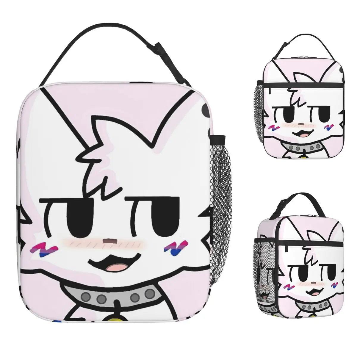 Boykisser Silly Cat Lunch Bag Vintage Lunch Box Travel Portable Insulated Thermal Tote Handbags Waterproof Graphic Cooler Bag
Boykisser Silly Cat Lunch Bag Vintage Lunch Box Travel Portable Insulated Thermal Tote Handbags Waterproof Graphic Cooler Bag