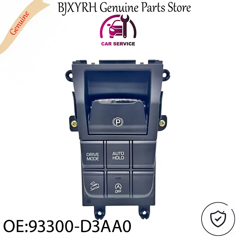 93300D3AA0 Electronic Parking Brake Switch for Hyundai Tucson 2016-2020, Console Control Button OEM 93300-D3AA0
93300D3AA0 Electronic Parking Brake Switch for Hyundai Tucson 2016-2020, Console Control Button OEM 93300-D3AA0
