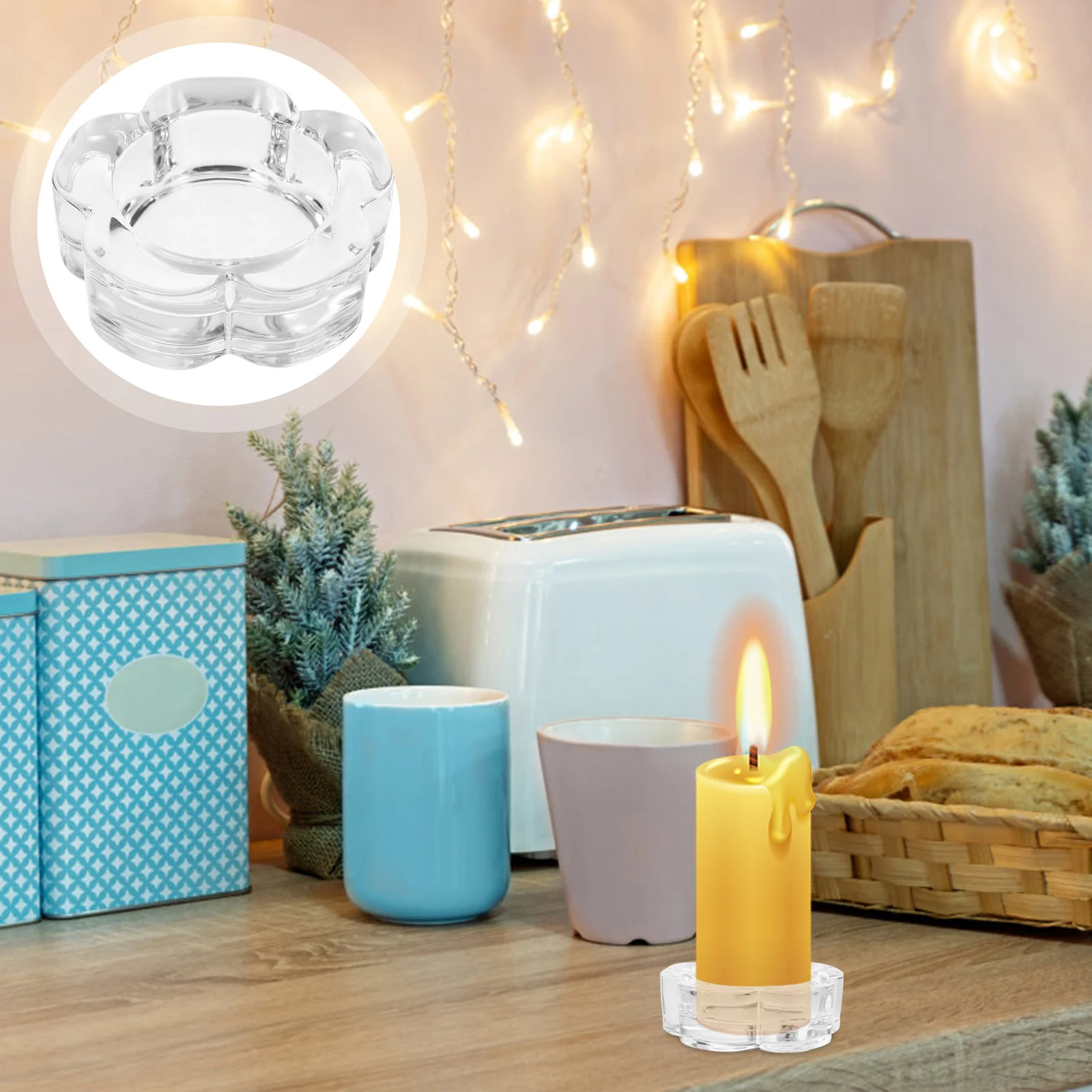 4Pcs Plum Blossom Glass Holders Clear Crystal Votive Stands for Christmas Mantel Decor Dining Table Centerpieces Living
4Pcs Plum Blossom Glass Holders Clear Crystal Votive Stands for Christmas Mantel Decor Dining Table Centerpieces Living