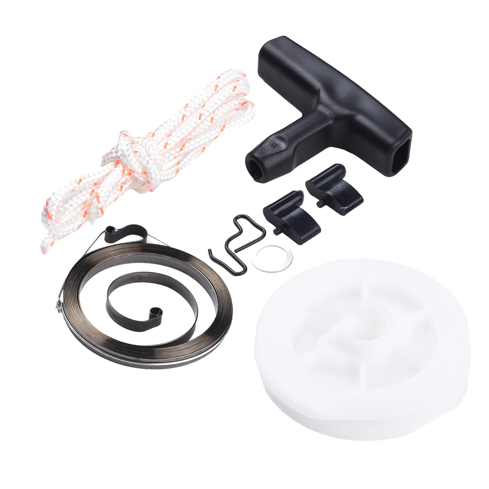Components Recoil Starter Recoil starter Good Match Practical Replacement Rewind Set Accessories Chainsaw Tool
Components Recoil Starter Recoil starter Good Match Practical Replacement Rewind Set Accessories Chainsaw Tool