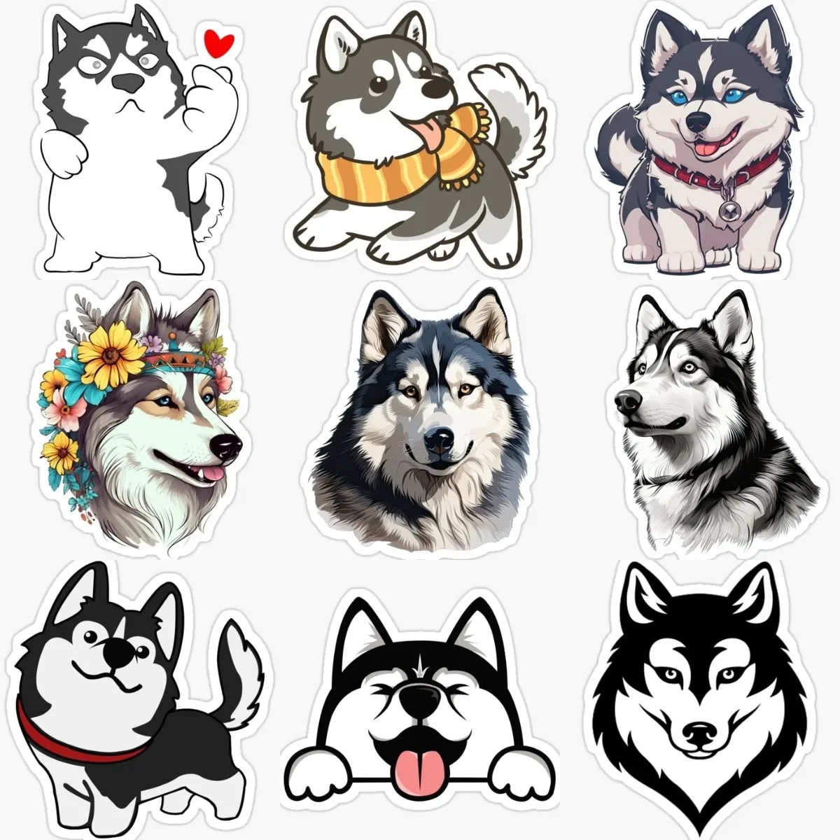 Креативная наклейка с собакой хаски, настенные комнаты, грузовик, окно, дверь, бампер, велосипед, фургон, ноутбук, украшение автомобиля, наклейки, настраиваемые
Креативная наклейка с собакой хаски, настенные комнаты, грузовик, окно, дверь, бампер, велосипед, фургон, ноутбук, украшение автомобиля, наклейки, настраиваемые