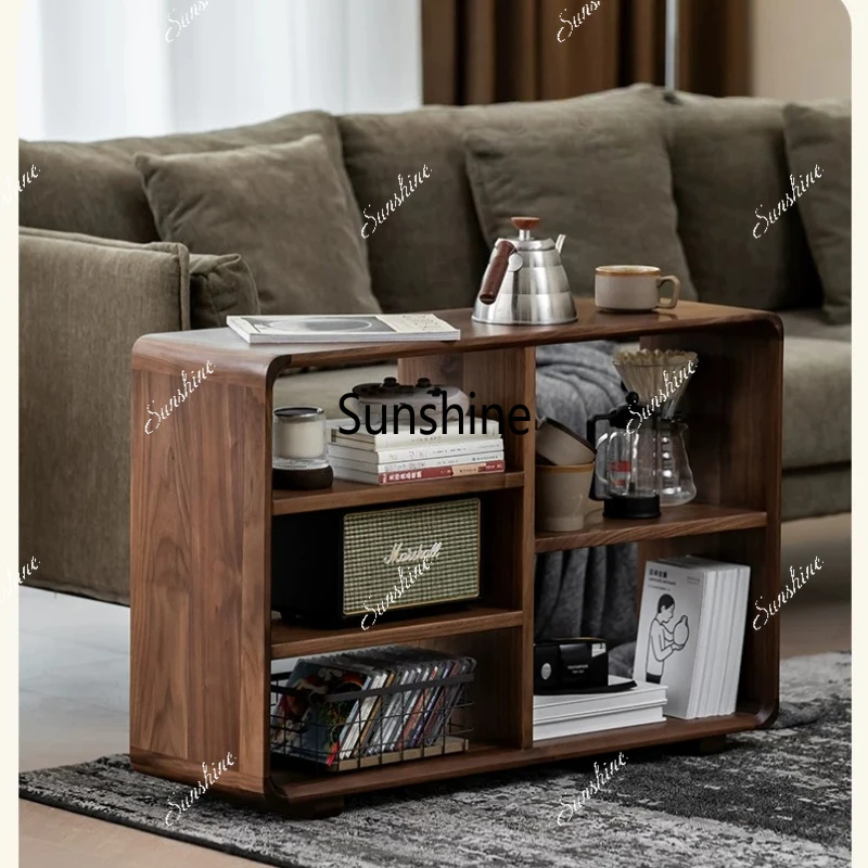 Light luxury solid wood bookshelf living room simple sofa side cabinet Nordic shelf
Light luxury solid wood bookshelf living room simple sofa side cabinet Nordic shelf