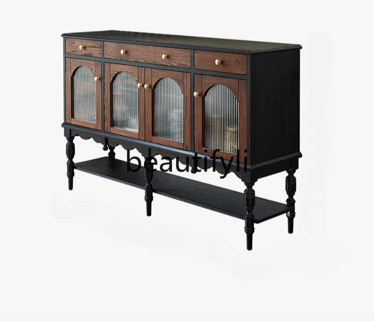 French retro side cabinet against the wall station kitchen cabinet locker dining room tea cabinet
French retro side cabinet against the wall station kitchen cabinet locker dining room tea cabinet