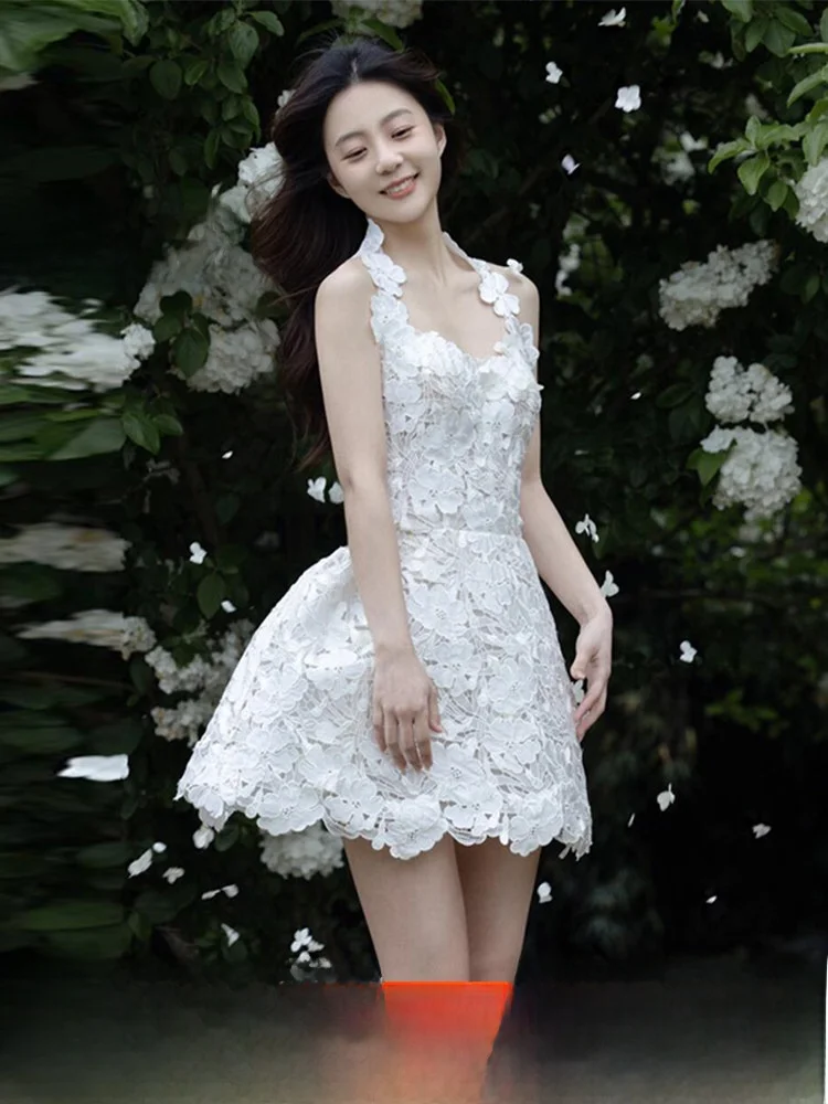 Ele Lace ort Skirt Wedding Dr Hanging Neline Bridal Gown Sweet Sle Outdoor Lawn Photoaphy ort Morning Robe
Ele Lace ort Skirt Wedding Dr Hanging Neline Bridal Gown Sweet Sle Outdoor Lawn Photoaphy ort Morning Robe