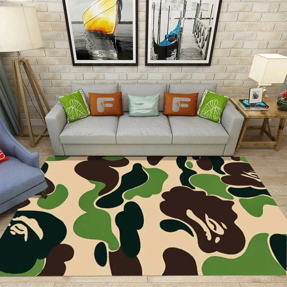VIKAMA Non‑slip Camouflage Rug, Yellow Brown Orange Large Living Room Carpet Waterproof Home Floor Decor
VIKAMA Non‑slip Camouflage Rug, Yellow Brown Orange Large Living Room Carpet Waterproof Home Floor Decor