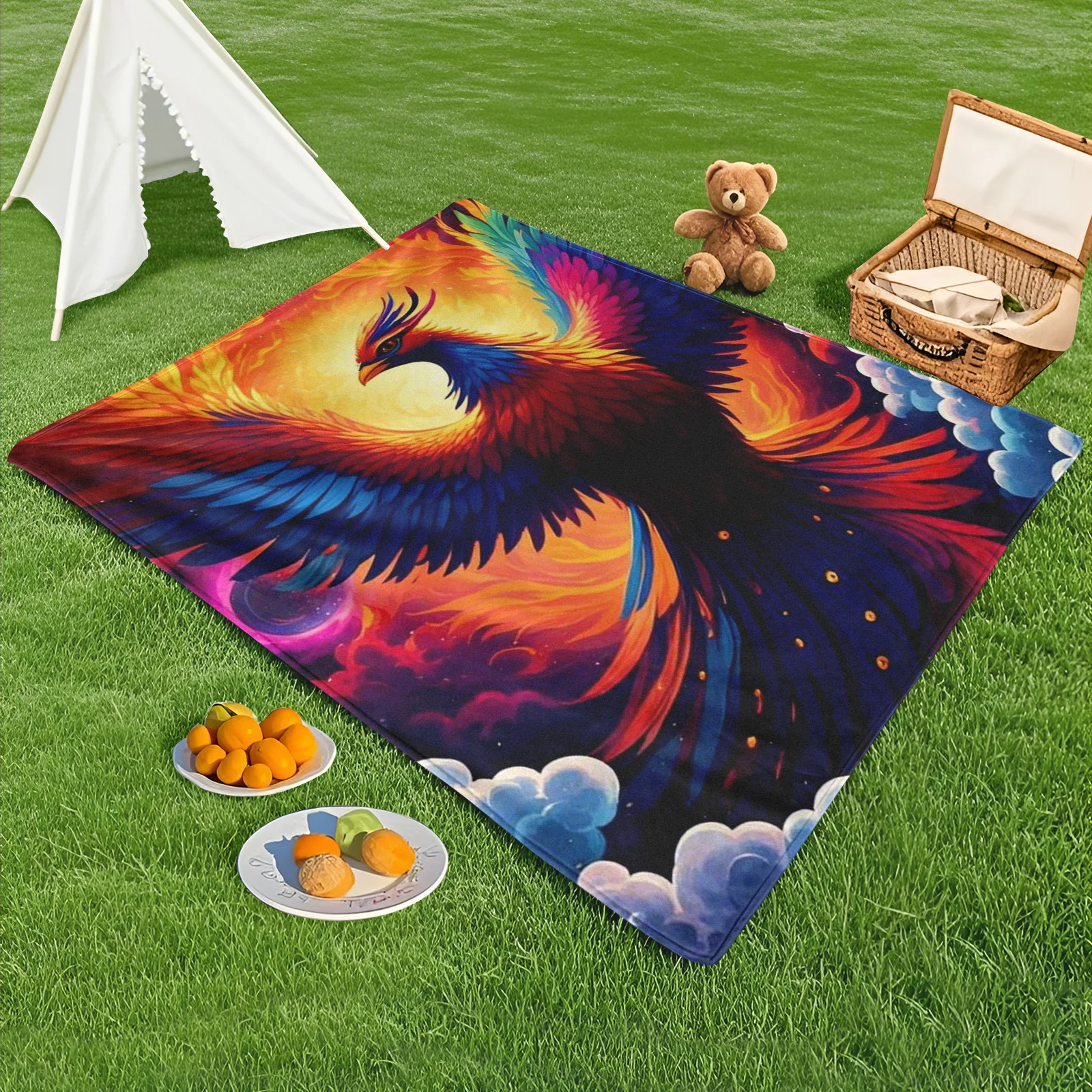 Phoenix Multicolor Cloud Fantasy Blanket For Outdoor Whimsy And Mythical Elegance In Nature Inspired Design
Phoenix Multicolor Cloud Fantasy Blanket For Outdoor Whimsy And Mythical Elegance In Nature Inspired Design
