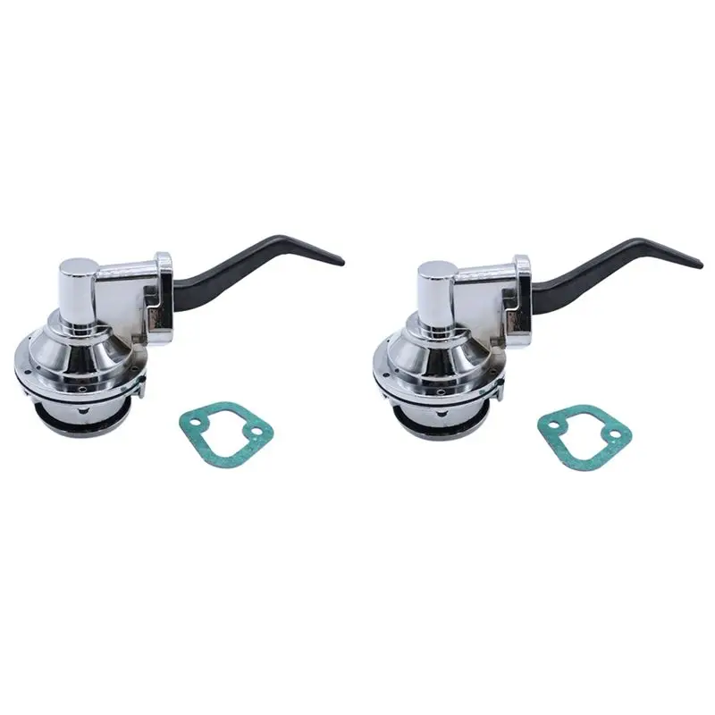 Simple 2X For SB Small Block Ford 221 260 289 302 351 Two Valve 80 Gph Mechanical Fuel Pump, Chrome
Simple 2X For SB Small Block Ford 221 260 289 302 351 Two Valve 80 Gph Mechanical Fuel Pump, Chrome