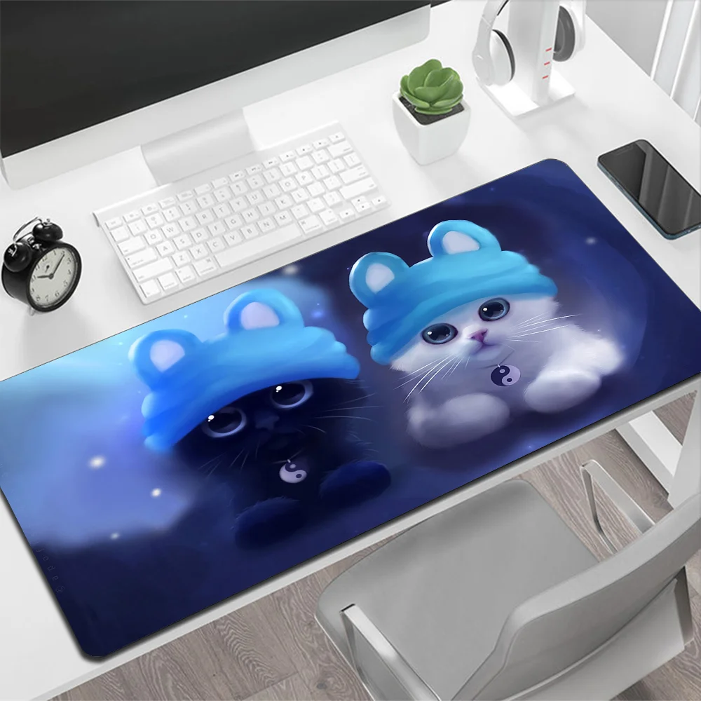 Cute Cartoon Cat Large Mouse Pad Gaming Mouse Pad PC Gamer Computer Mouse Mat Big Mousepad Silicone Keyboard Desk Mat Mause Pad
Cute Cartoon Cat Large Mouse Pad Gaming Mouse Pad PC Gamer Computer Mouse Mat Big Mousepad Silicone Keyboard Desk Mat Mause Pad