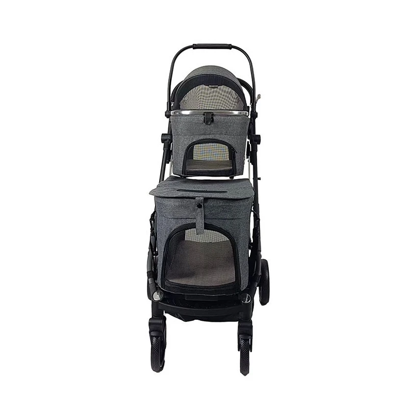 Customized Double-Layer Pet Stroller Comfortable Adjustable Waterproof Foldable Eco-Friendly Pollution-Free Design
Customized Double-Layer Pet Stroller Comfortable Adjustable Waterproof Foldable Eco-Friendly Pollution-Free Design