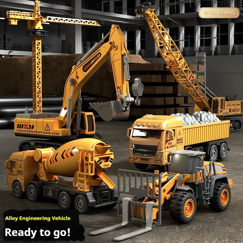 1:50 набор строительной техники из сплава, масштабный экскаватор, кран и бетономешалка, имитация инженерной машины, игрушка для мальчиков, подарок для детей
1:50 набор строительной техники из сплава, масштабный экскаватор, кран и бетономешалка, имитация инженерной машины, игрушка для мальчиков, подарок для детей