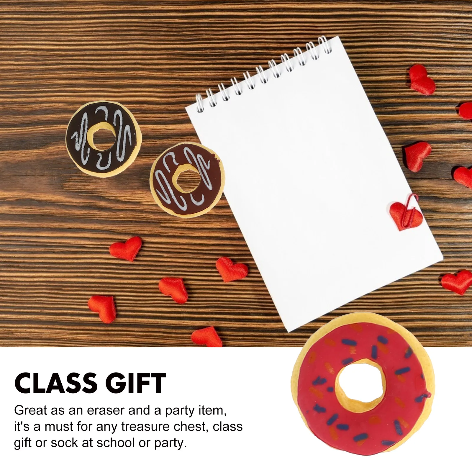 18Pcs Decorative Donuts Erasers Adorable Portable Mini Pencil Erasers School Accessory Student Supply Doughnut Eraser
18Pcs Decorative Donuts Erasers Adorable Portable Mini Pencil Erasers School Accessory Student Supply Doughnut Eraser