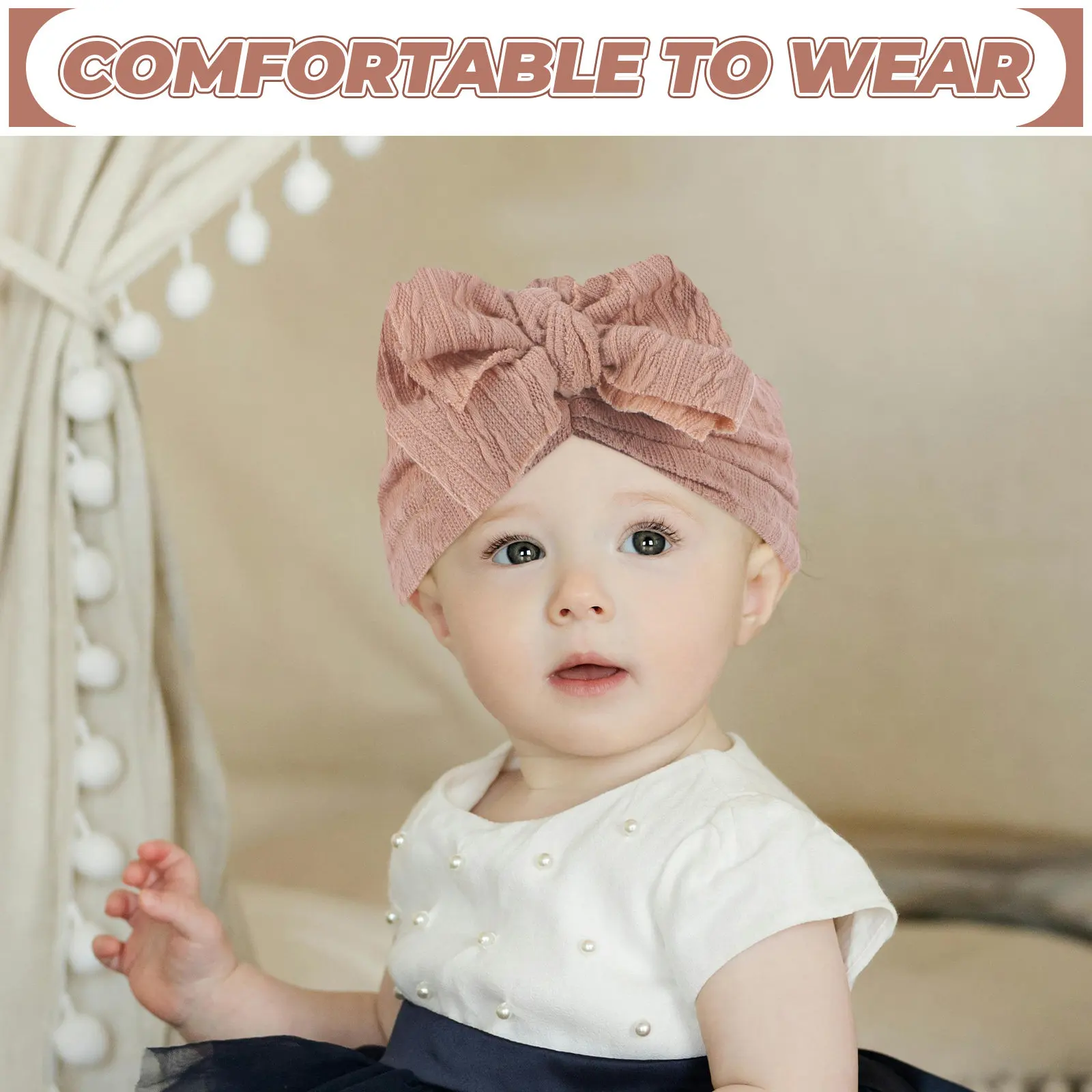 Newborn Girls Bowknot Infant Cloth Hat Cute Elastic Baby Headwear Party Birthday Christmas Cap Newborn Hats Baby Hats
Newborn Girls Bowknot Infant Cloth Hat Cute Elastic Baby Headwear Party Birthday Christmas Cap Newborn Hats Baby Hats