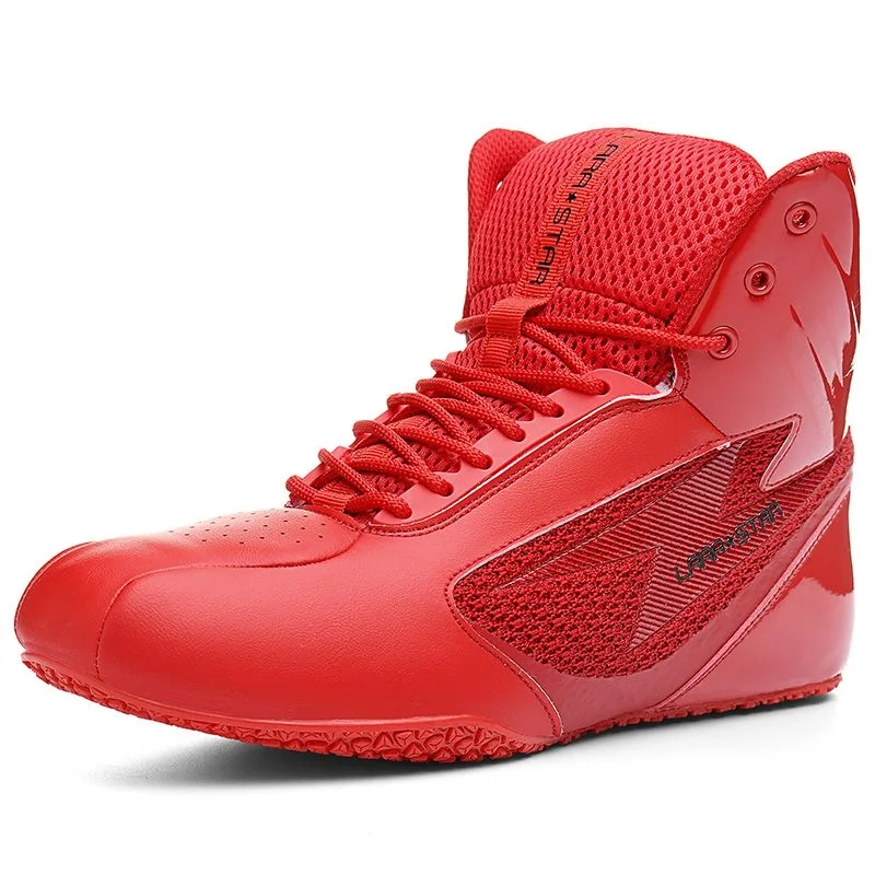 Brand Wrestling Sneakers Men Women Black White Boxing Shoes for Couples Mesh Breathable Fighting Shoe Gym Training Shoes
Brand Wrestling Sneakers Men Women Black White Boxing Shoes for Couples Mesh Breathable Fighting Shoe Gym Training Shoes
