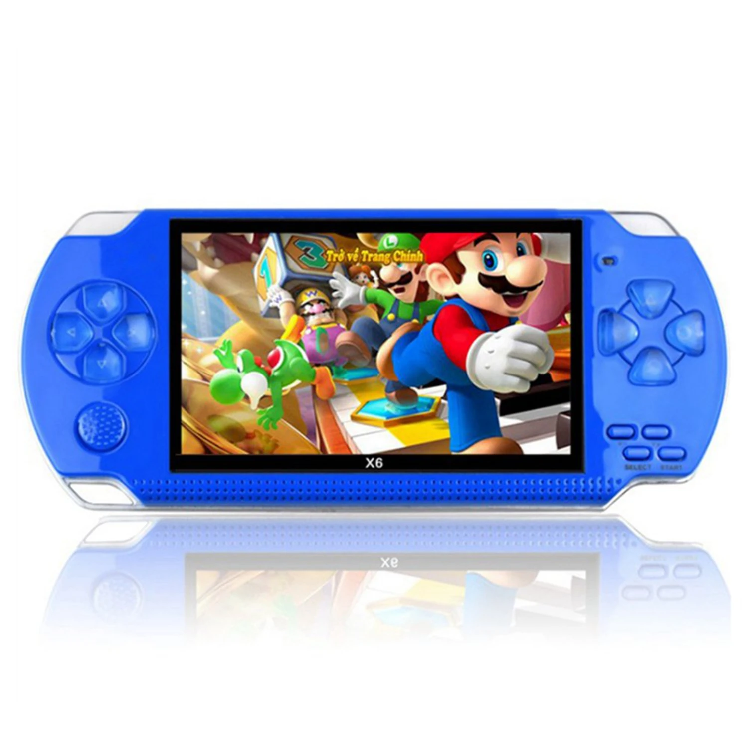 PSP Handheld Game Machine X6 Updated Version, 8GB, 4" Color Screen, 3000+ Free Games
PSP Handheld Game Machine X6 Updated Version, 8GB, 4" Color Screen, 3000+ Free Games