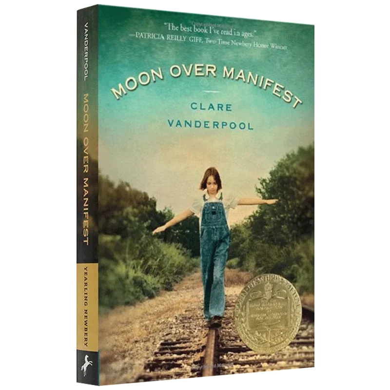 Moon Over Manifest, Teen English in books story, Bildungsroman novels 9780375858291
Moon Over Manifest, Teen English in books story, Bildungsroman novels 9780375858291