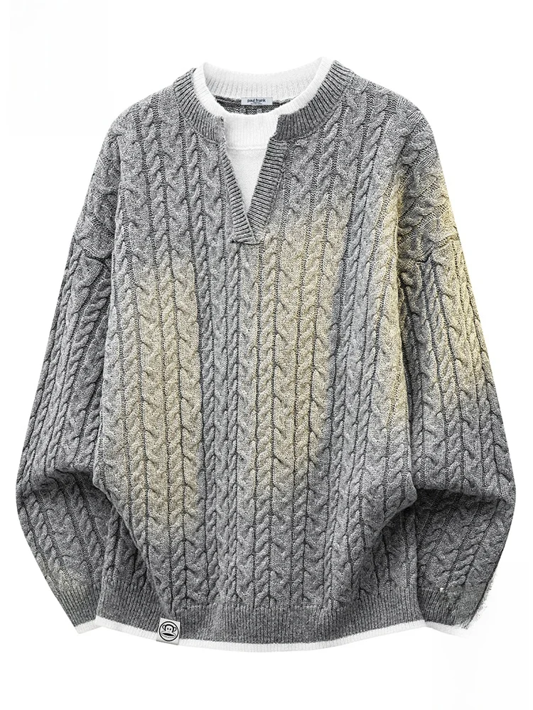 Мужской зимний повседневный вязаный свитер Paul Frank: свободный, комфортный, теплый, с клетчатым узором, из мягкого полиэстера, с длинными рукавами, круглым вырезом.
Мужской зимний повседневный вязаный свитер Paul Frank: свободный, комфортный, теплый, с клетчатым узором, из мягкого полиэстера, с длинными рукавами, круглым вырезом.