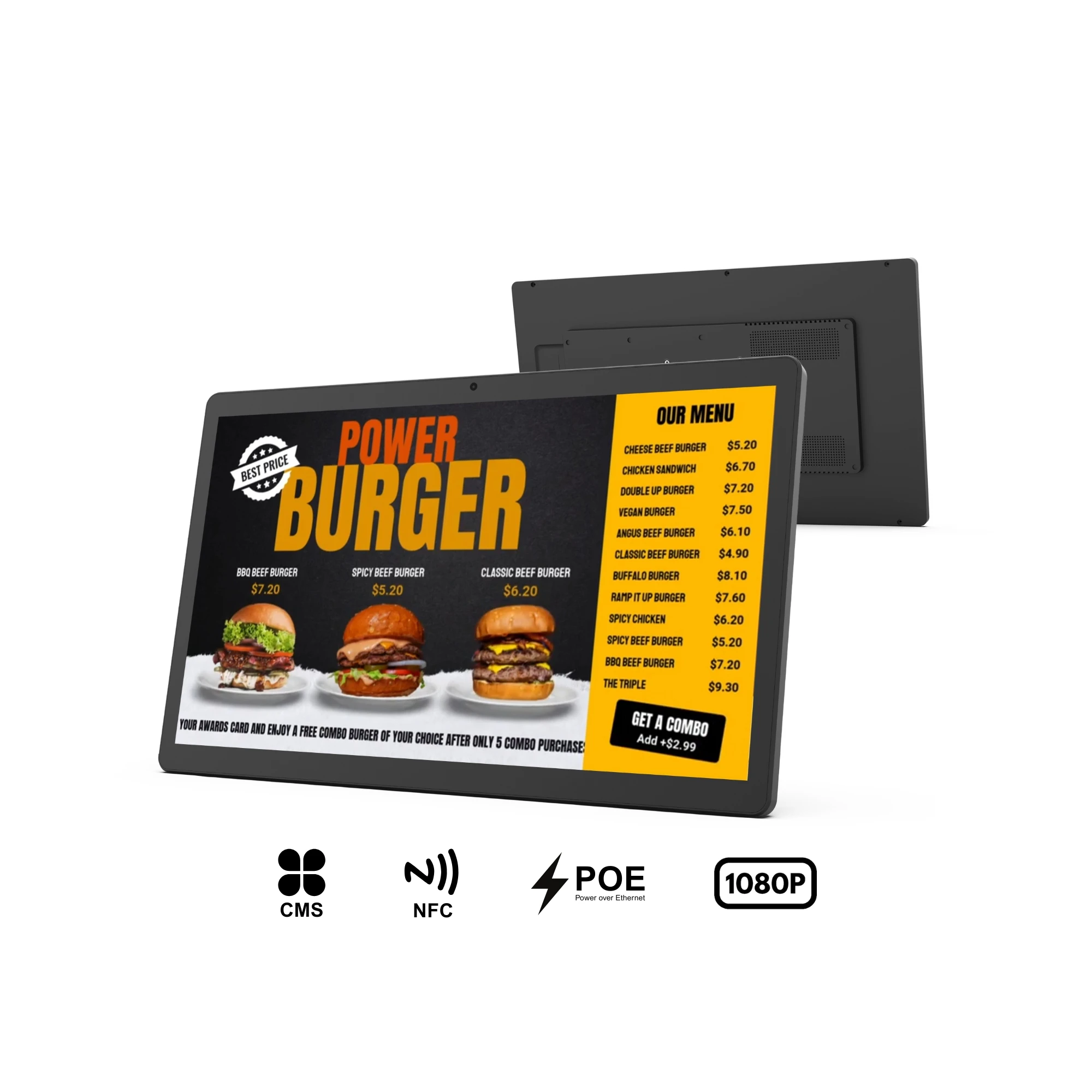 WF1585T 15.6 Inch POE Android Industrial Tablet 4GB Memory Ultra-Narrow Bezel Mount Capacitive Touch Digital LCD For Business
WF1585T 15.6 Inch POE Android Industrial Tablet 4GB Memory Ultra-Narrow Bezel Mount Capacitive Touch Digital LCD For Business