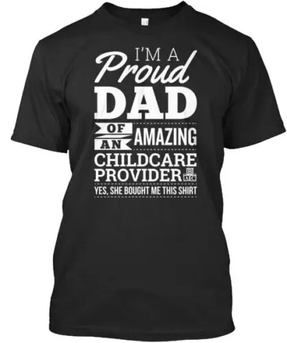 Футболка от поставщика средств по уходу за детьми Proud Dad, Сделано в США, размер от S до 5XL
Футболка от поставщика средств по уходу за детьми Proud Dad, Сделано в США, размер от S до 5XL