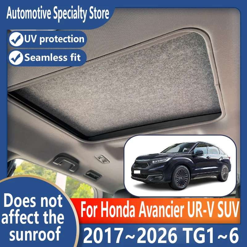 For Honda Avancier SUV 2017~2026 Car Sunroof Insulation Roof Visor Electrostatic Adsorption Suede Fabric Sun Protection Anti-U
For Honda Avancier SUV 2017~2026 Car Sunroof Insulation Roof Visor Electrostatic Adsorption Suede Fabric Sun Protection Anti-U