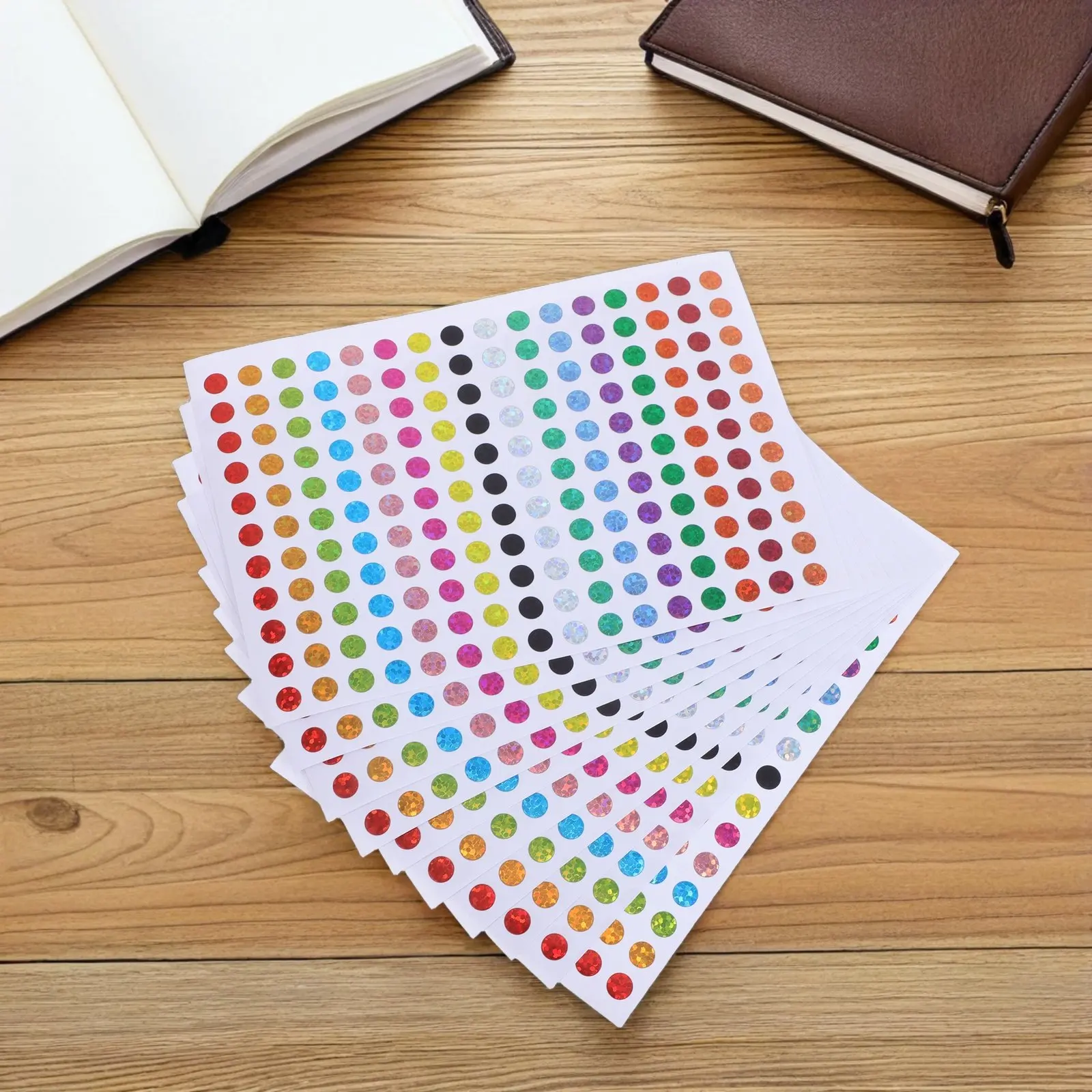 100 Sheets Laser Color Coding Labels Round Dot Stickers 6Mm Shiny Sparkle Circle Labels for Planners Classroom DIY Envelope
100 Sheets Laser Color Coding Labels Round Dot Stickers 6Mm Shiny Sparkle Circle Labels for Planners Classroom DIY Envelope