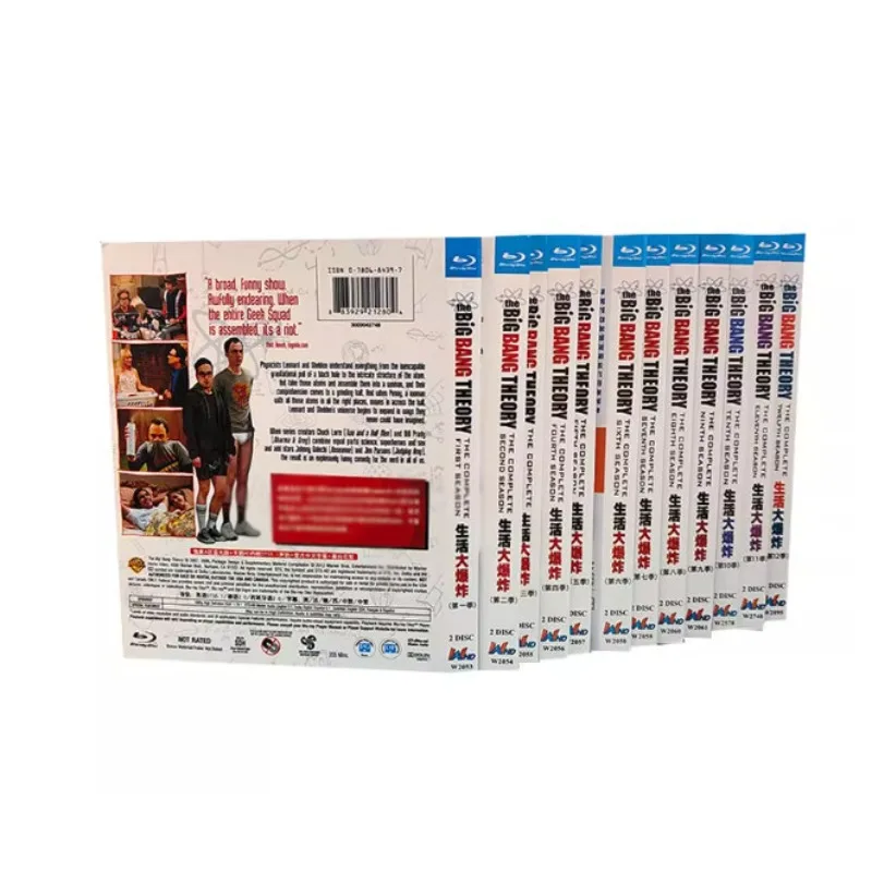The Big Bang Theory Season 1-12 (2018) Blu-ray disc 24-D
The Big Bang Theory Season 1-12 (2018) Blu-ray disc 24-D