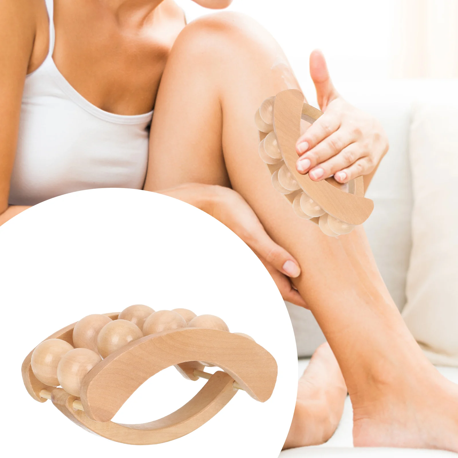 Walker Handheld Acupoint Massage Body Massager Skin Care Tools Wooden Roller for Home
Walker Handheld Acupoint Massage Body Massager Skin Care Tools Wooden Roller for Home