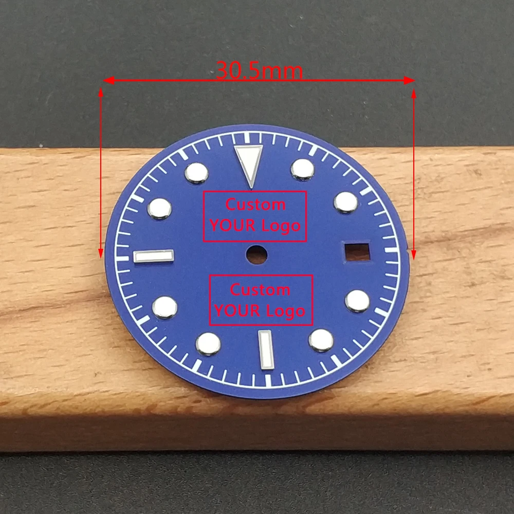 30.5MM Sterile Dial Luminous Fit for Miyota 8215 821a ETA2836 Dg 2813Automatic Movement Watch Timepiece Part Custom Logo DIY
30.5MM Sterile Dial Luminous Fit for Miyota 8215 821a ETA2836 Dg 2813Automatic Movement Watch Timepiece Part Custom Logo DIY