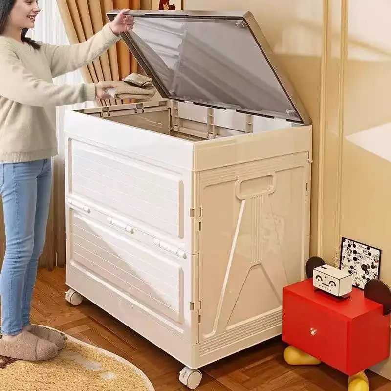 Extra Large Plastic Flip-Top Stackable Storage Box Quilt Toy Clothes Home Organization Box Drawers PP Material Universal Space
Extra Large Plastic Flip-Top Stackable Storage Box Quilt Toy Clothes Home Organization Box Drawers PP Material Universal Space