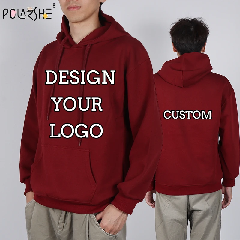 DIY Custom Your Brand LOGO Customized Printed Men Women Hoodie Casual Clothing Fashion Long Sleeve Hooded Pullover Sweatshirts
DIY Custom Your Brand LOGO Customized Printed Men Women Hoodie Casual Clothing Fashion Long Sleeve Hooded Pullover Sweatshirts