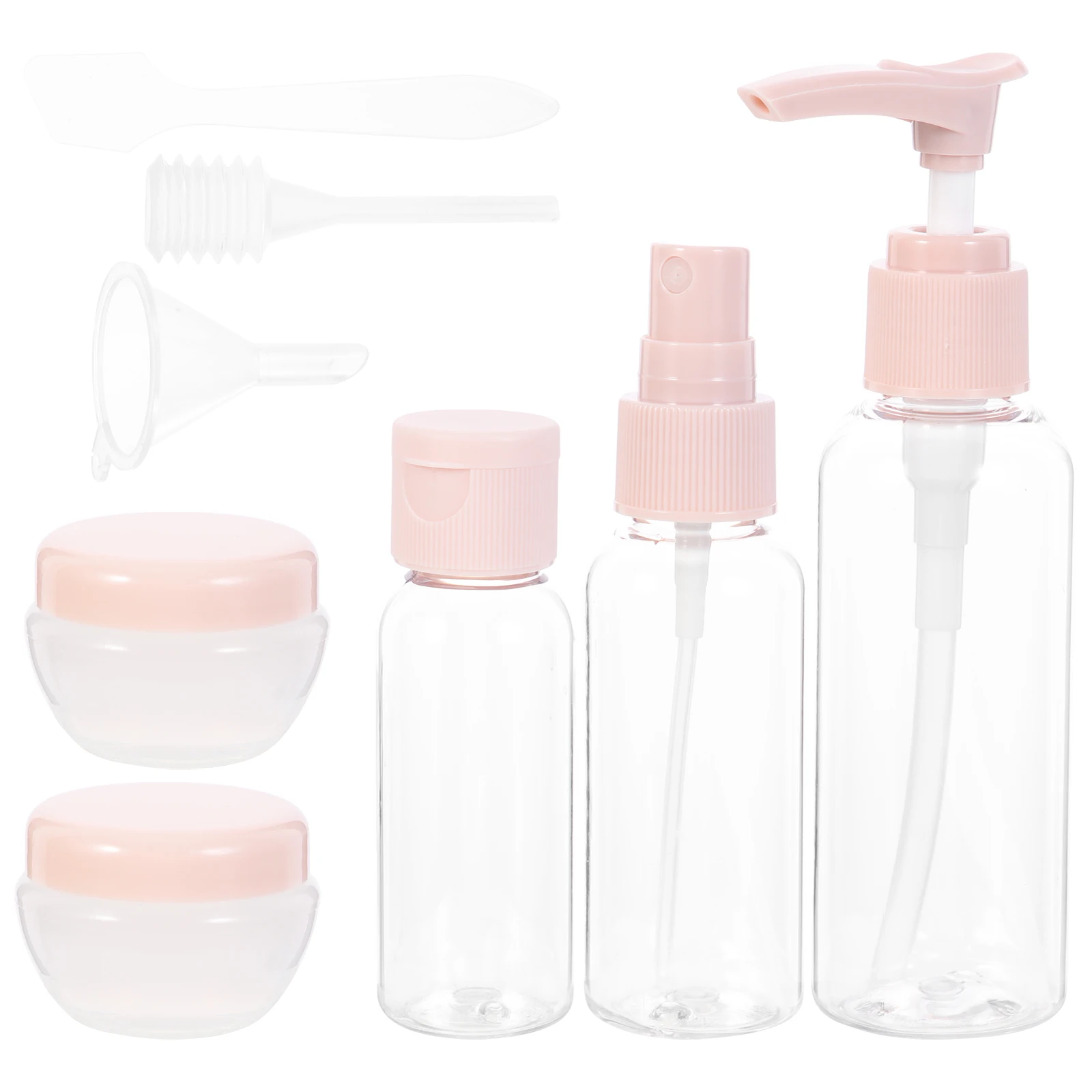 Empty Bottles Leakproof Travel Supplies Skincare Plastic Sub Bottle Set For Trip Portable Holder Toiletry
Empty Bottles Leakproof Travel Supplies Skincare Plastic Sub Bottle Set For Trip Portable Holder Toiletry