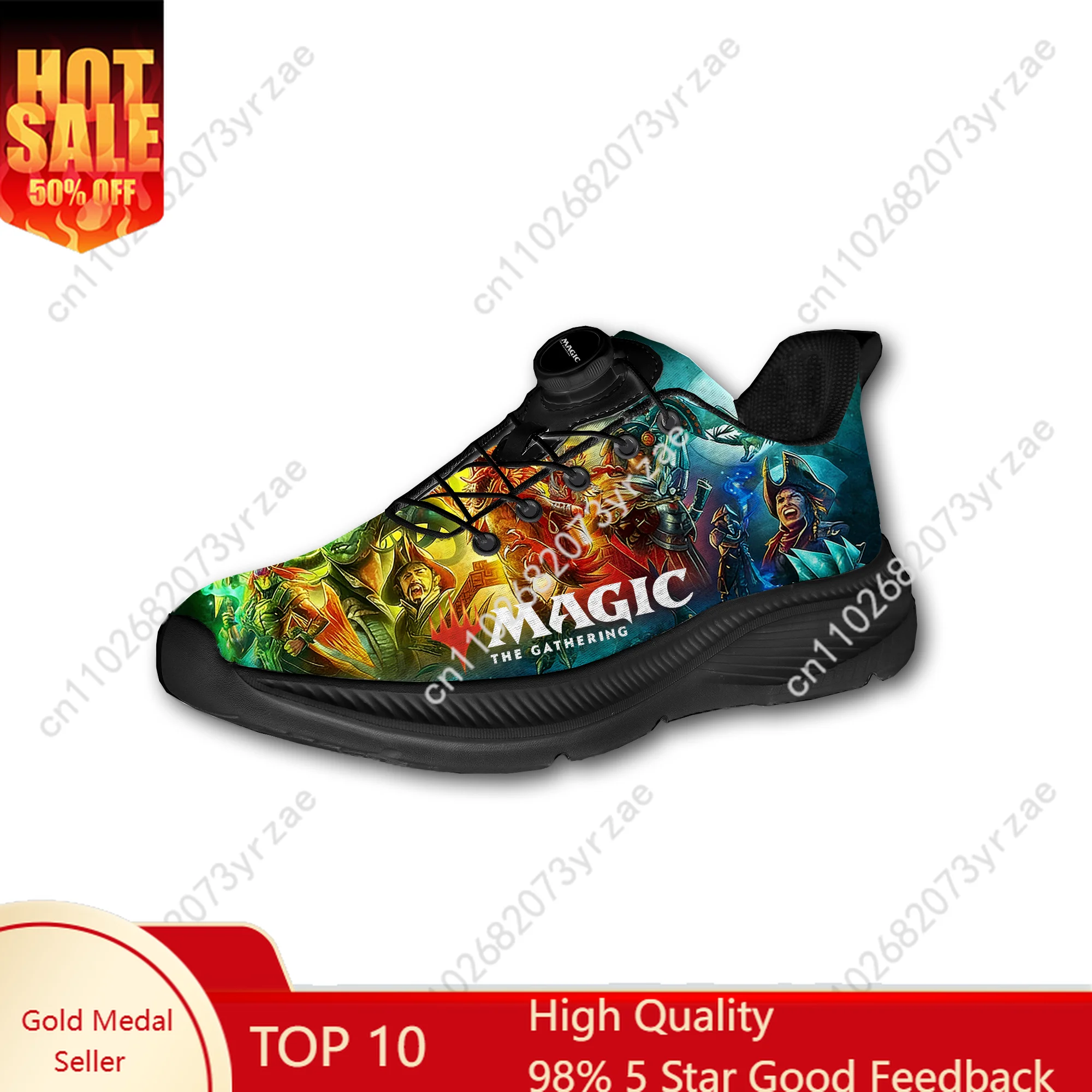 Magic The Gathering Sneakers Mens Womens Walking Shoes Laceless Rotating Button Sports Shoe Fashion Lightweight Custom Sneaker
Magic The Gathering Sneakers Mens Womens Walking Shoes Laceless Rotating Button Sports Shoe Fashion Lightweight Custom Sneaker