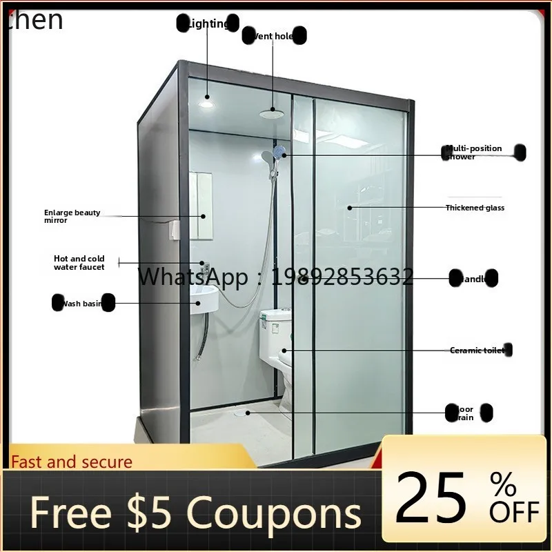 P30 Bathroom Shower Room Integrated Shower Room Home Overall Bathing Room
P30 Bathroom Shower Room Integrated Shower Room Home Overall Bathing Room