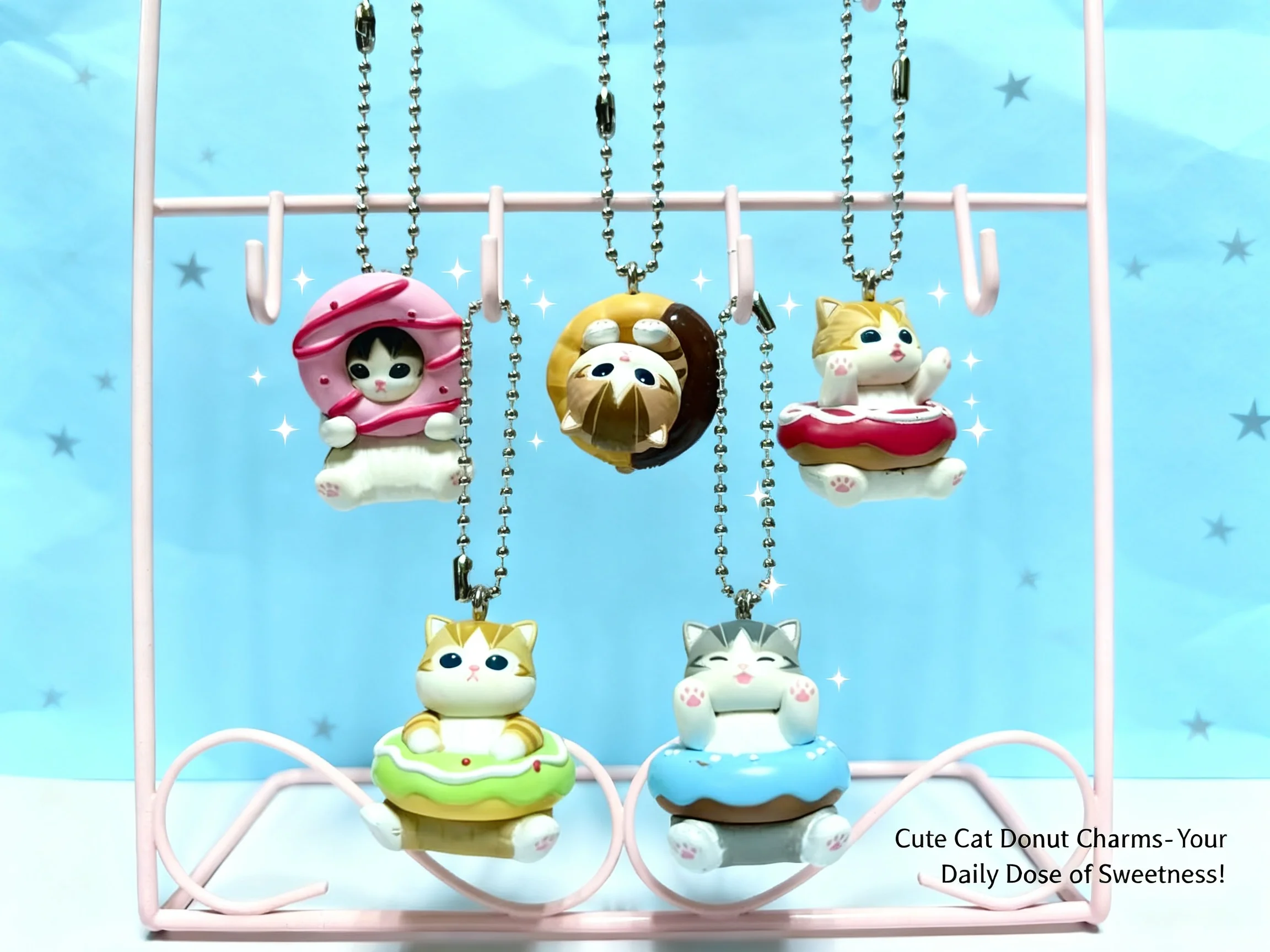 Mofusand Donut Shaped Pendant Blind Box Kawaii Cat Action Figure Keychain Surprise Gift New In Stock For Girls Delicious Food
Mofusand Donut Shaped Pendant Blind Box Kawaii Cat Action Figure Keychain Surprise Gift New In Stock For Girls Delicious Food