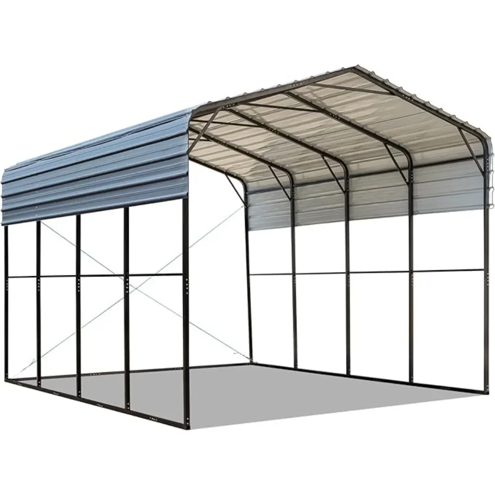 14x20 FT RV Metal Carport with Galvanized Metal Roof and Frame, Heavy Duty Carport Canopy
14x20 FT RV Metal Carport with Galvanized Metal Roof and Frame, Heavy Duty Carport Canopy