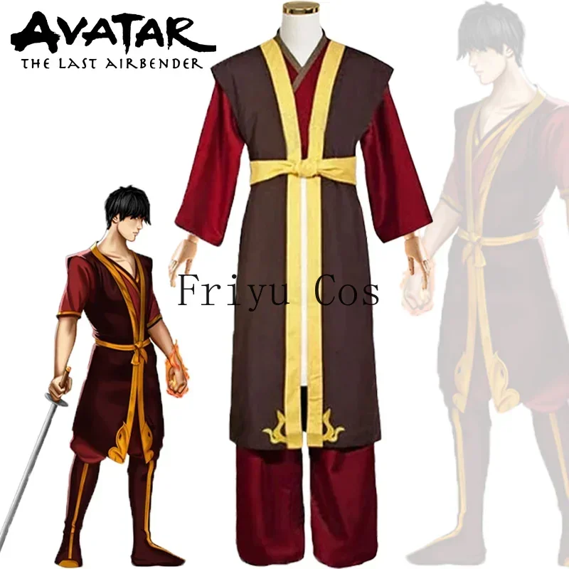 Avatar The Last Airbender Zuko Cosplay Costume Top Pants Uniform Suit Halloween Carnival Role Play Outfit for Adult Men Full Set
Avatar The Last Airbender Zuko Cosplay Costume Top Pants Uniform Suit Halloween Carnival Role Play Outfit for Adult Men Full Set
