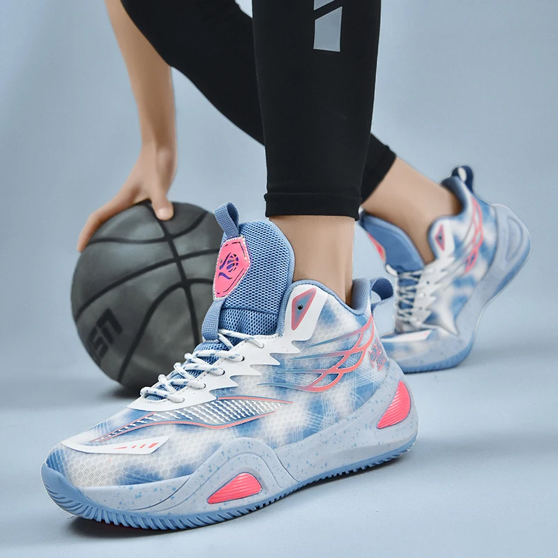 Men Basketball Shoes Women Unisex Unisex Outdoor Athletic Sneakers Breathable Trainer Light Non-slip High Quality Sports Shoes
Men Basketball Shoes Women Unisex Unisex Outdoor Athletic Sneakers Breathable Trainer Light Non-slip High Quality Sports Shoes
