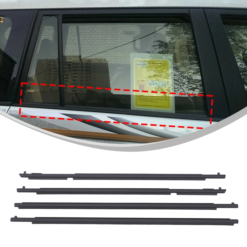 For Toyota Prado LC150 2010-2020 Inner and Outer Windows Rubber Weatherstrip Doors Glass Windows Weather Strip Replacement 4 Pcs
For Toyota Prado LC150 2010-2020 Inner and Outer Windows Rubber Weatherstrip Doors Glass Windows Weather Strip Replacement 4 Pcs