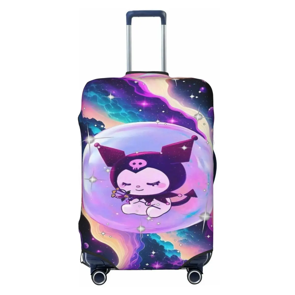 Custom Kuromi Cartoon Luggage Cover Elastic Travel Suitcase Protective Covers Fits 18-32 Inch
Custom Kuromi Cartoon Luggage Cover Elastic Travel Suitcase Protective Covers Fits 18-32 Inch
