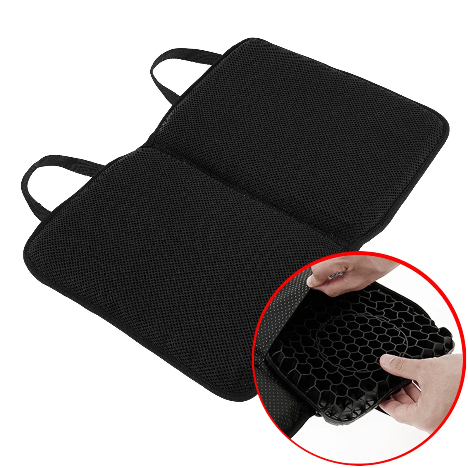 Double Thick Gel Seat Cushion Foldable Summer Breathable Honeycomb Ice Pad Portable Travel Office Chair Car Seat Soft
Double Thick Gel Seat Cushion Foldable Summer Breathable Honeycomb Ice Pad Portable Travel Office Chair Car Seat Soft