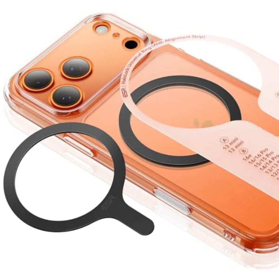 for MagSafe Sticker 360, MagSafe Ring, 2 Pack Magnetic Ring, Universal Magnetic Wireless Charger Conversion Kit for iPhone 17/1
for MagSafe Sticker 360, MagSafe Ring, 2 Pack Magnetic Ring, Universal Magnetic Wireless Charger Conversion Kit for iPhone 17/1