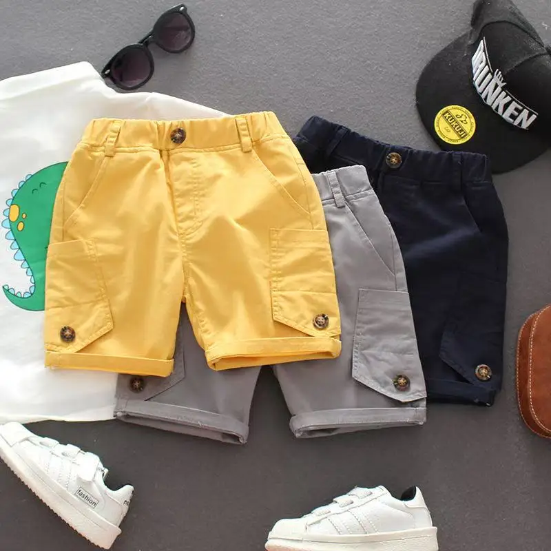 Children's Cotton Shorts Boys' Solid Color Spring and Summer Cotton Shorts Clothes for Boys Aged 2-7 Shorts for Girls Baby Pants
Children's Cotton Shorts Boys' Solid Color Spring and Summer Cotton Shorts Clothes for Boys Aged 2-7 Shorts for Girls Baby Pants