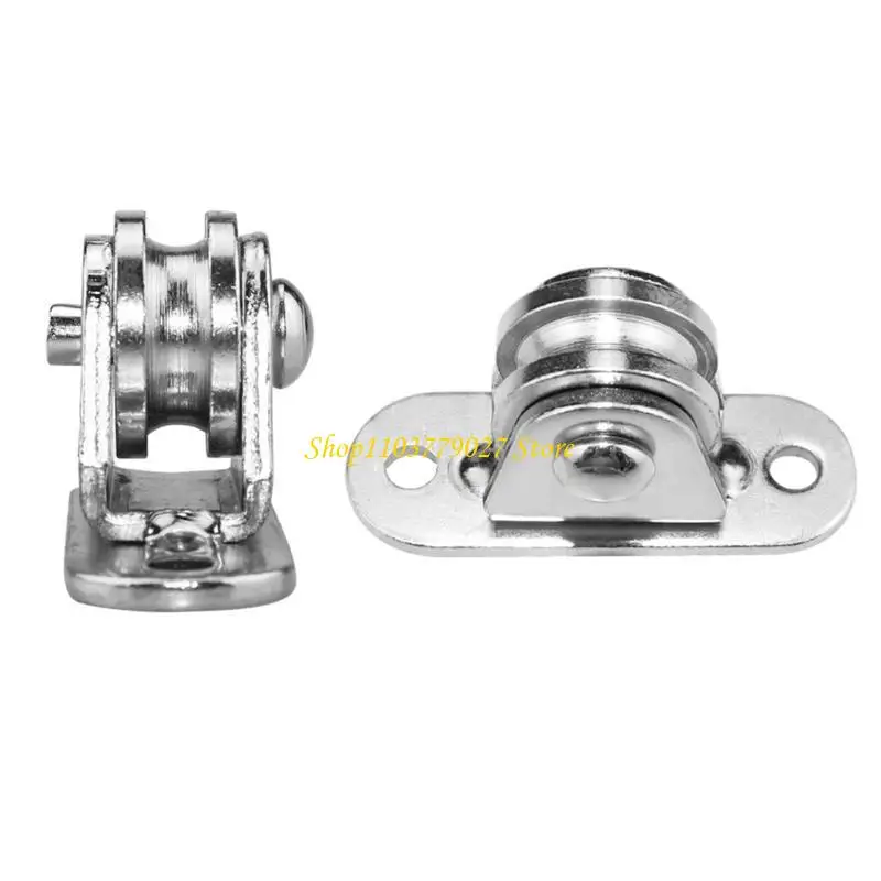 C4DF 2pcs/set Nickel Plated Cable Pulley Set Noise Reduction Small Lifting Pulley Set Suitable for Indoor and Outdoor Use
C4DF 2pcs/set Nickel Plated Cable Pulley Set Noise Reduction Small Lifting Pulley Set Suitable for Indoor and Outdoor Use